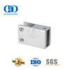 Divisórias de cubículo de chuveiro de aço inoxidável, painel de chuveiro de vidro sem moldura, barra de suporte Connector-DDSC012