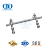 Conjunto de trilhos de ferragem de porta de aço inoxidável para serviços pesados ​​Hardware de porta de celeiro Hardware-DDBD050