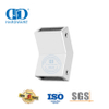 Conector de braçadeira de vidro de tubo quadrado de aço inoxidável de alta qualidade para acessórios de banheiro-DDSC017