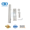 Design moderno de aço inoxidável móveis residenciais comerciais porta deslizante celeiro puxar alça placa traseira Handle-DDBD101 sss