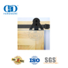 Ferragem exterior de aço inoxidável da porta do celeiro cor preta porta deslizante de madeira montagem de aço garagem Hardware-DDBD019