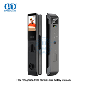 Combinação inteligente eletrônica 1080 Hd Wifi câmeras remotas impressão digital Smart Lock com câmera -DDEL004