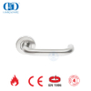 Adequado para porta de metal EN 1906 SUS 316 alça de alavanca oca-DDTH001-SSS