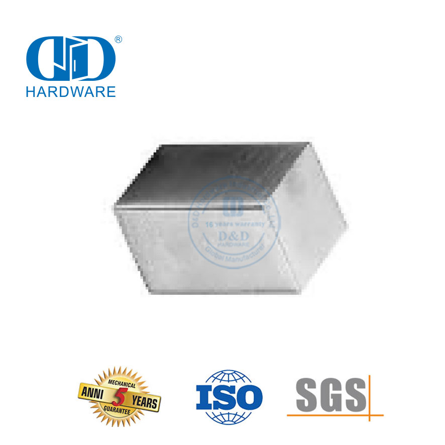 Puxadores e botões de armário de cozinha para móveis pequenos quadrados-DDFH063