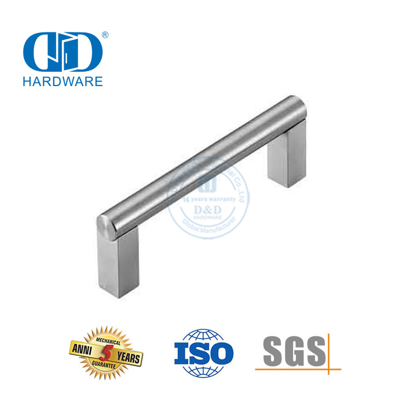 Fabricante de maçanetas de aço inoxidável de estilo moderno, mais vendidas e duráveis-DDFH030