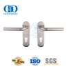 Alça de alavanca interna de aço inoxidável de alta qualidade com placa para portas de metal-DDTP008