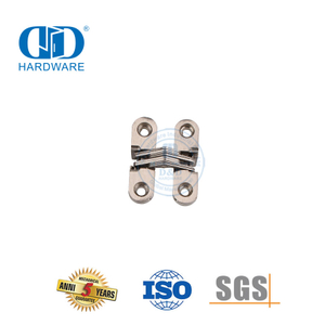 Hardware de construção de liga de zinco, fechamento suave resistente, dobradiça de porta escolar de hotel de 180 graus-DDCH007