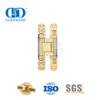 Acessórios de hardware arquitetônico liga de zinco escondido escondido resistente suavemente ajustando dobradiça de porta de madeira de metal residencial de 180 graus-DDCH008-G80