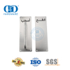 Puxador de aço inoxidável de fábrica OEM com alavanca de hardware de placa Puxador de porta de metal oco comercial-DDPH024