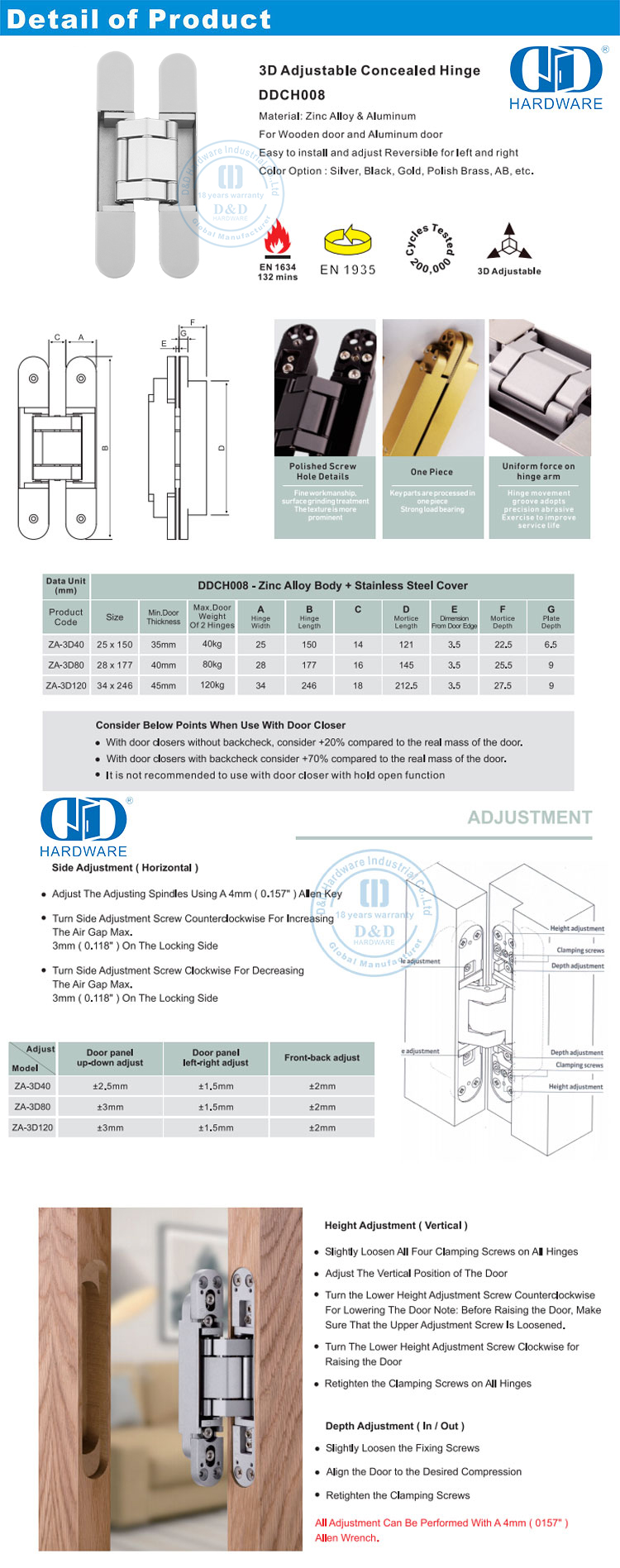 Dobradi&ccedil;a de porta invis&iacute;vel para pr&eacute;dio de escrit&oacute;rios 