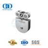 Braçadeira de porta de aço inoxidável, ferro, porta deslizante, rolo de suspensão, ferragem de vidro para chuveiro, banheiro-DDGS136