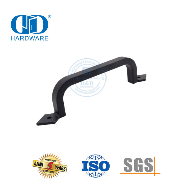 Aço inoxidável design agradável moderno deslizante porta de celeiro hardware alças fabricante-DDBD115