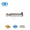 Hardware de aço inoxidável para banheiro, braçadeira de vidro, parada de porta de vidro com gancho-DDWC005