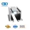 Acessórios de vidro de aço inoxidável para porta, acessórios de fábrica, trilho de rolo para banheiro, banheiro, lavatório-DDGS147