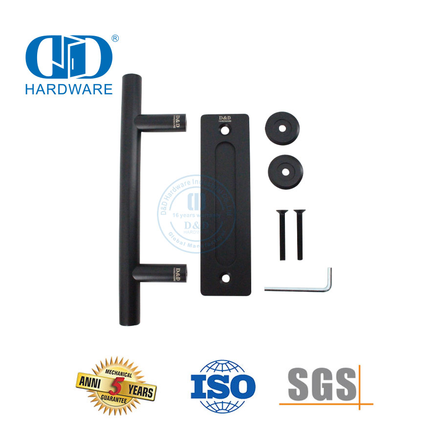 Como você mede para o hardware da porta do celeiro？
