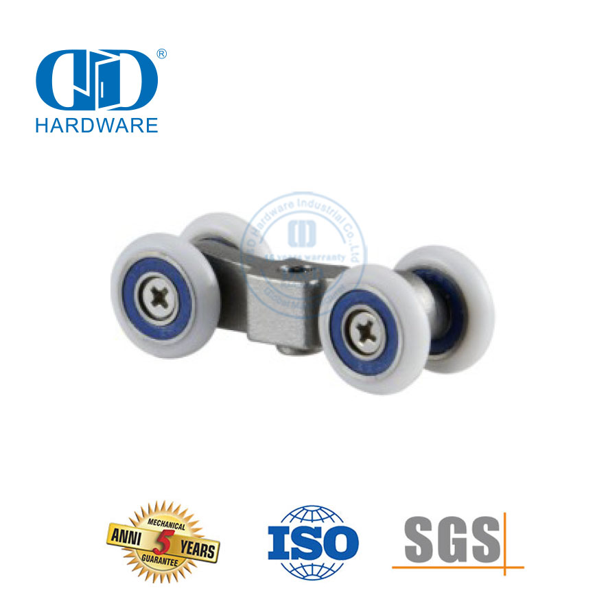 Acessórios de vidro do rolo da tela do chuveiro de aço inoxidável ajustaram a ferragem da porta para Bathroom-DDGS156