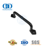 Aço inoxidável preto inserção de aço escondido porta embutida recesso deslizante maçaneta da porta do celeiro dupla face Handle-DDBD117