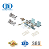 Aço inoxidável estilo moderno bypass ferragem porta do celeiro porta deslizante trilha móveis Hardware-DDBD069