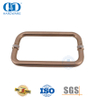 Puxador de porta de vidro para chuveiro tubular redondo de aço inoxidável-DDPH007-A-RG
