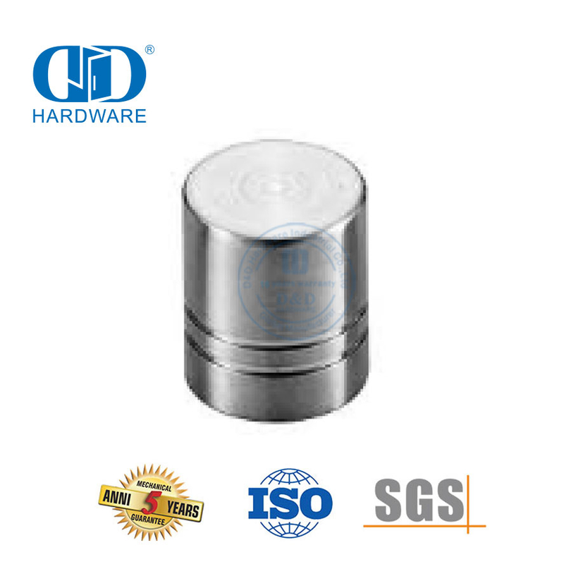  Maçaneta de porta de aço inoxidável de cobre de segurança puxadores de móveis puxadores de cozinha-DDFH058