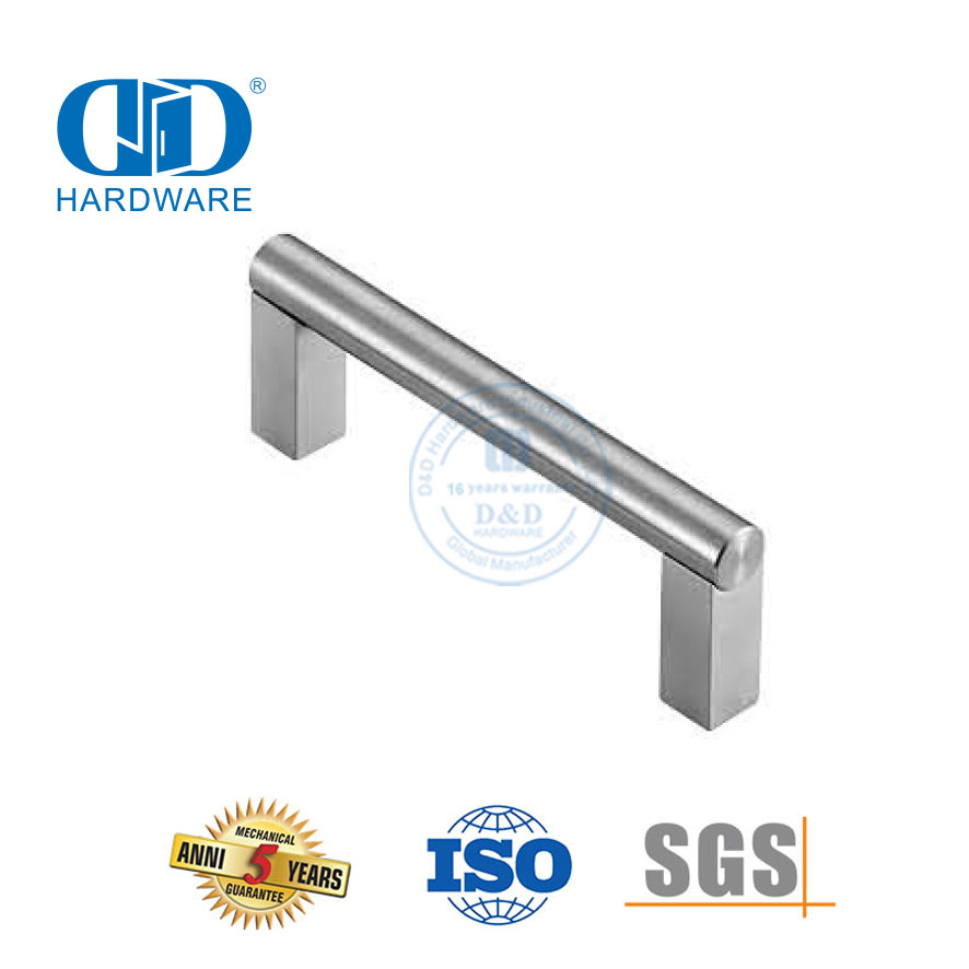 Fabricante de maçanetas de aço inoxidável de estilo moderno, mais vendidas e duráveis-DDFH030