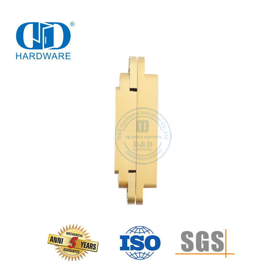 Acessórios de hardware arquitetônico liga de zinco escondido escondido resistente suavemente ajustando dobradiça de porta de madeira de metal residencial de 180 graus-DDCH008-G80