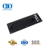 Acessórios de hardware de aço inoxidável placa de sinal de porta personalizado push pull residencial interior porta de vidro puxar Handle-DDPH023