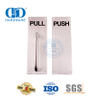 Punho de aço inoxidável da tração do sinal na placa do sinal da ferragem da porta da placa comercial interior da tração Handle-DDPH023