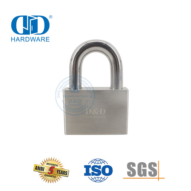 Preço barato segurança de aço inoxidável acessório de móveis domésticos portátil dentro da fechadura da porta Padlock-DDPL001-70mm