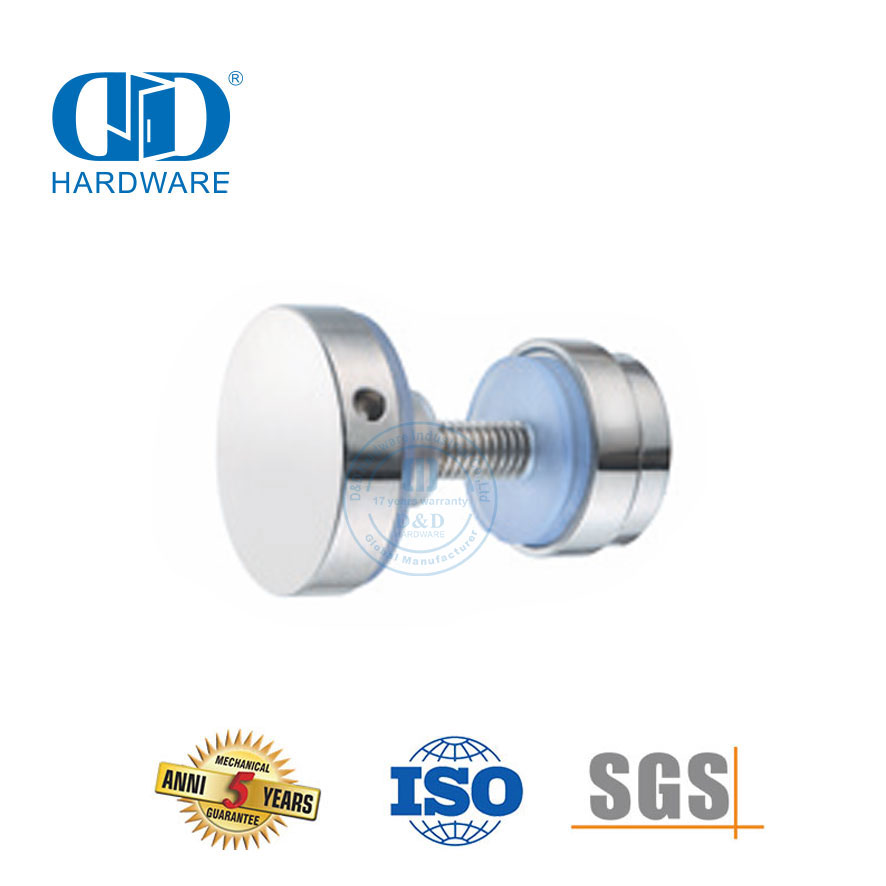 Braçadeira de tubo acessório de banheiro de hardware de porta deslizante de aço inoxidável-DDSL001-4