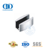 Acessórios de vidro de aço inoxidável, porta deslizante de vidro, conectores integrados para banheiro-DDGS001