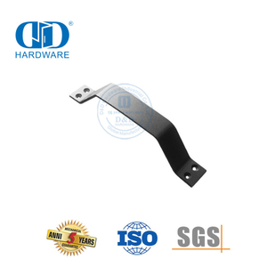 Hardware de porta frontal de aço inoxidável OEM estilo americano porta deslizante de celeiro maçaneta externa Hardware de construção-DDBD125