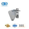 Prata de aço inoxidável dupla cabeça rolo deslizante porta do celeiro ferragem bloqueio guarda porta do celeiro parafuso trava Lock-DDBD129