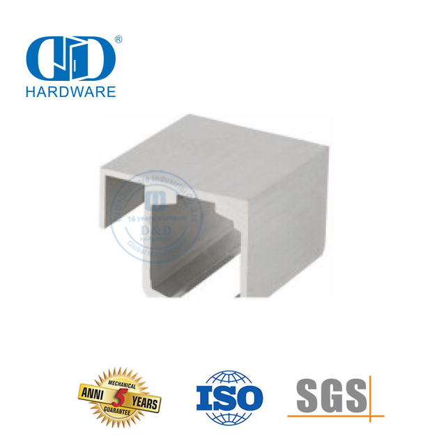 Parede divisória de vidro em aço inoxidável, acessórios para banheiro, porta deslizante, para banheiro Lavatory-DDGS146