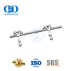 Casa de aço inoxidável armário porta dupla kits slide vidro porta do celeiro ferragem acessórios-DDBD047