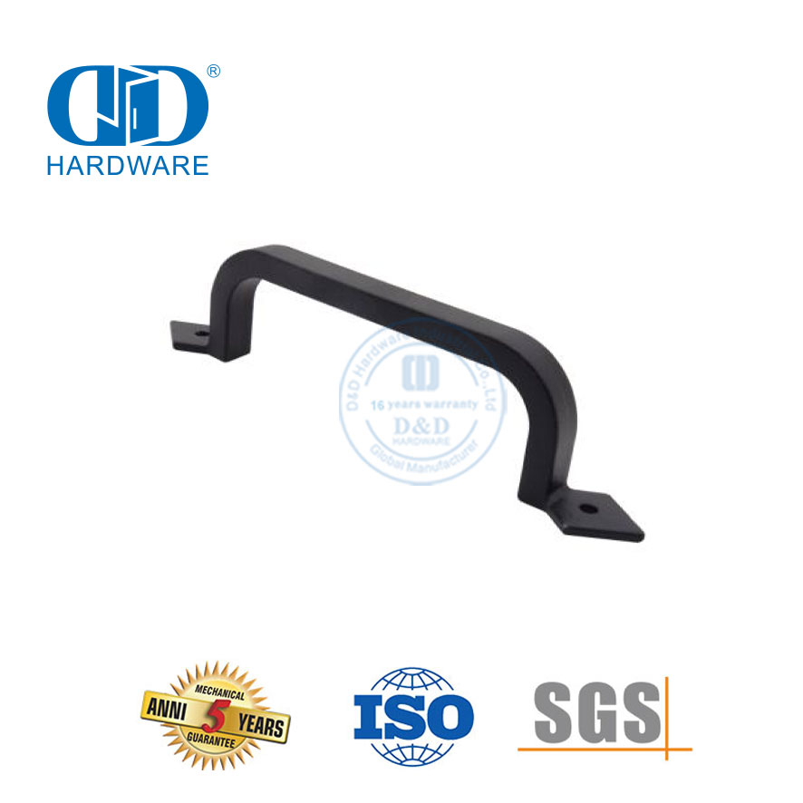 Aço inoxidável design agradável moderno deslizante porta de celeiro hardware alças fabricante-DDBD115