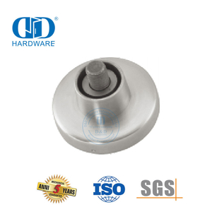 Acessórios para banheiro tipo redondo, porta de vidro, aço inoxidável, suporte de montagem na parede, acessório de hardware-DDWC006