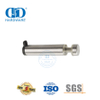 Hardware de aço inoxidável para banheiro, braçadeira de vidro, parada de porta de vidro com gancho-DDWC005