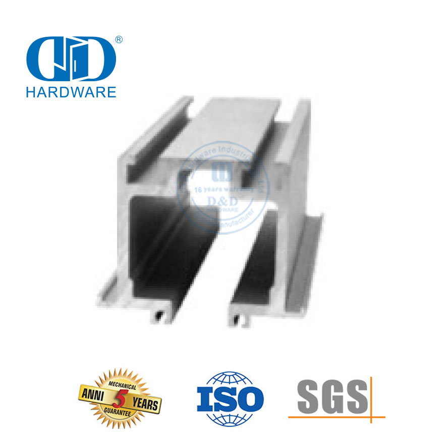 Acessórios de vidro de aço inoxidável para porta, acessórios de fábrica, trilho de rolo para banheiro, banheiro, lavatório-DDGS147