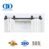 Porta de celeiro de aço inoxidável de alta qualidade, hardware de porta deslizante, portas de celeiro antigas, porta deslizante Hardware-DDBD028