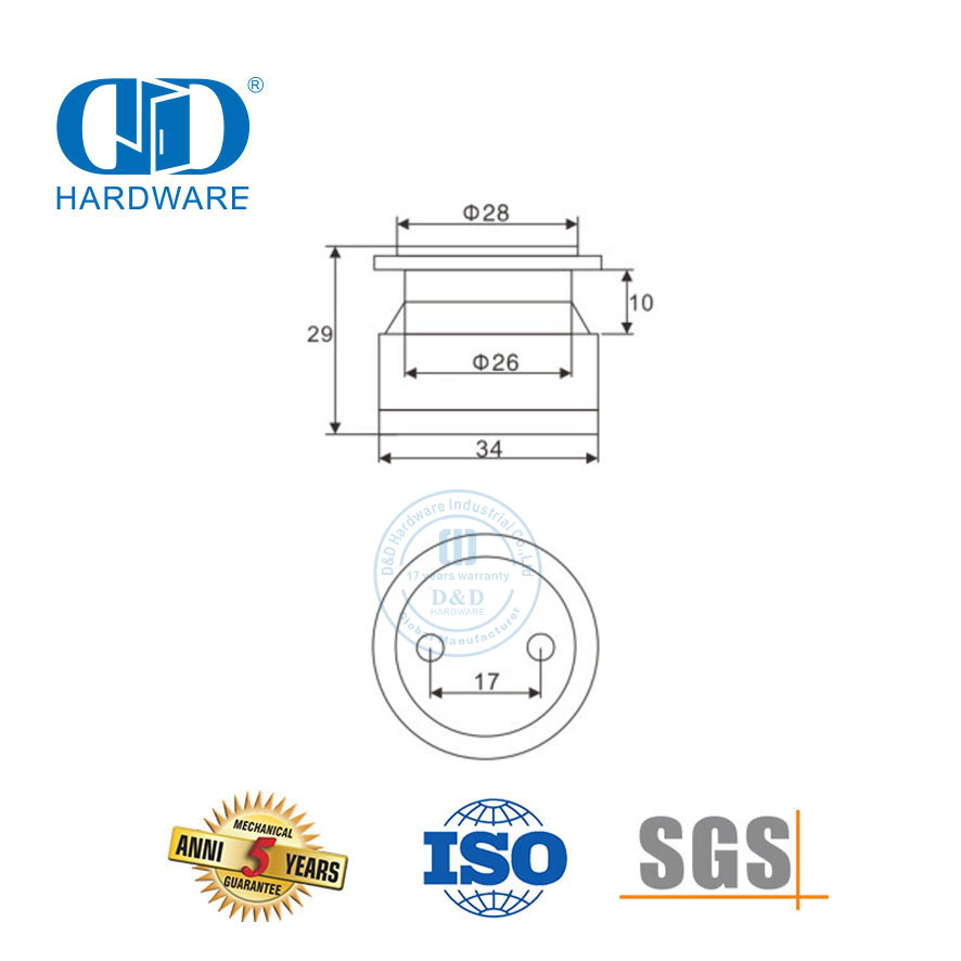 Atacado de aço inoxidável para porta deslizante, rolos de vidro, encaixe para móveis, hardware-DDGP020