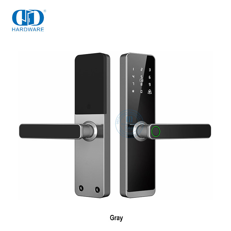 Fechaduras inteligentes para portas de madeira com aplicativo Wi-Fi por impressão digital Cerradura Inteligente Funciona com TUYA WIFI -DDDL007