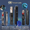 Chave de cartão de materiais de aço de alta qualidade Smart Hotel Lock com software gratuito-DDHL003