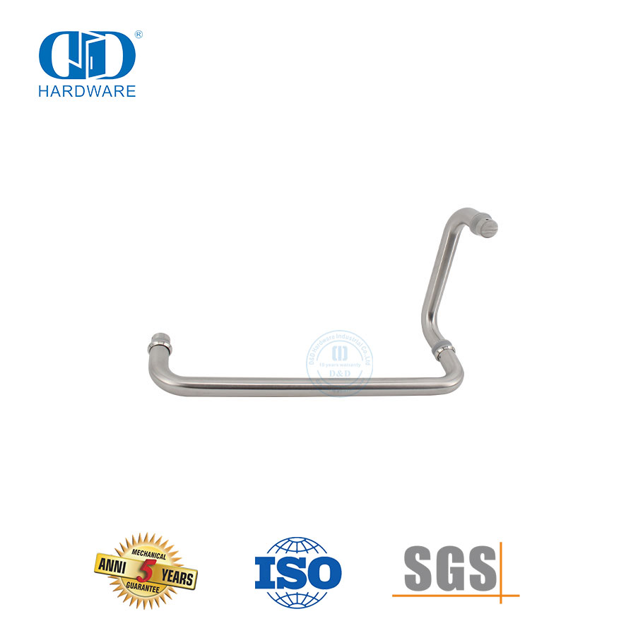  Hardware de móveis montagem banheiro temporizador porta puxador de aço inoxidável-DDPH018
