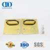 Centro durável para centralizar maçaneta de porta de aço inoxidável de 85 mm com placa-DDTP001-PVD