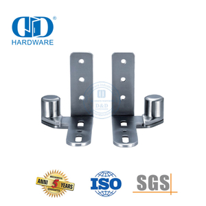 Fácil instalação em aço inoxidável oculto autolubrificante invisível independentemente da esquerda e do anel ajustável Dobradiça de porta de aço de madeira de 180 graus-DDCH0016