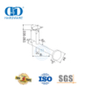 Acessórios para escadas, acessórios para escadas, montagem em vidro de aço inoxidável, suporte de parede, corrimão Bracket-DDHB005