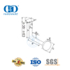 Acessórios de trilho de escada suporte de braçadeira de vidro de aço inoxidável porta de vidro corrimão Bracket-DDHB004