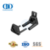Aço inoxidável preto ajustável montagem na parede celeiro porta da cozinha guia ferragem celeiro porta guia-DDBD081