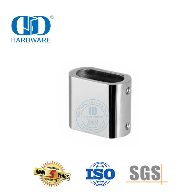 Conector de vidro de banheiro de hardware de porta de vidro de aço inoxidável-DDSL002-5